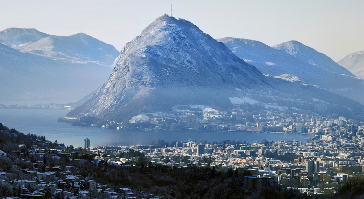 Lugano in inverno-©